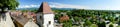 Breisach bird-fly view from the hill