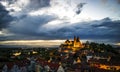 Breisach am Rhein at early evening Royalty Free Stock Photo