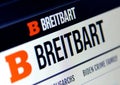 Breitbart News network logo Royalty Free Stock Photo