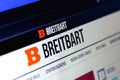 Breitbart News network logo Royalty Free Stock Photo