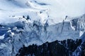 Breithorn peak in Swiss Alps seen from klein Matterhorn Royalty Free Stock Photo