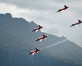 Breitling Air Show Sion Royalty Free Stock Photo