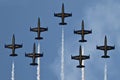 Breitling Jet Team Royalty Free Stock Photo