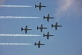 Breitling Jet Team Royalty Free Stock Photo