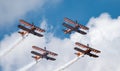 Breitling wing walkers Farnborough airshow 2016