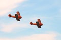 Breitling wing walking team Royalty Free Stock Photo