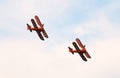 Breitling wing walking team Royalty Free Stock Photo