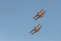 Breitling wingwalkers aerobatic team Royalty Free Stock Photo