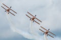 Breitling Wingwalkers during an airshow