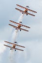 Breitling Wingwalkers during an airshow