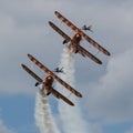 Breitling Wingwalkers Royalty Free Stock Photo