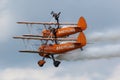 Breitling Wingwalkers Royalty Free Stock Photo