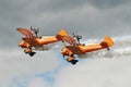 Breitling Wingwalkers team Royalty Free Stock Photo