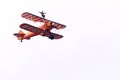 Breitling wingwalking Royalty Free Stock Photo