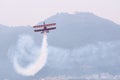 Breitling wingwalking Royalty Free Stock Photo
