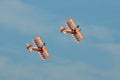 Breitling Wingwalking display team Royalty Free Stock Photo