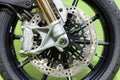Brembo brake system with ventilated discs