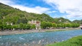 The Brembo River San Pellegrino Terme Italy Royalty Free Stock Photo