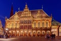 Bremen. The central market square. Town Hall. Royalty Free Stock Photo