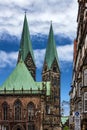 Bremen church, Germany. Cathedral Bremer Sankt Petri Dom