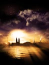 Bremen City Silhouette Sunset 2