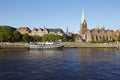 Bremen, Germany - Martini-Church and Schlachte-Riverside