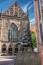 Bremen musicians monument. Germany Die Bremer Stadtmusikanten Royalty Free Stock Photo