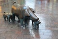 Bremen Pig Herder statue Royalty Free Stock Photo