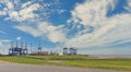 Bremerhaven Container Terminal Royalty Free Stock Photo