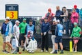 Brendon Todd with Chris Kirk and Justin Harding Open Golf Tournament at Royal St Georges Sandwich