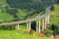 Brennerautobahn Royalty Free Stock Photo