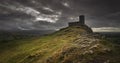 Brentor Church gothic Royalty Free Stock Photo