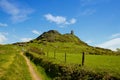 BrenTor is a tor on the western edge of Dartmoor, approximately four miles (6.5 km) north of Tavistock Royalty Free Stock Photo