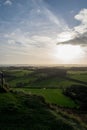 Brentor view Royalty Free Stock Photo