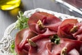 Bresaola closeup