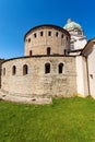 Old and New Cathedral of Santa Maria Assunta - Brescia Lombardy Italy Royalty Free Stock Photo