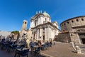 Old and New Cathedral of Santa Maria Assunta - Brescia Lombardy Italy Royalty Free Stock Photo