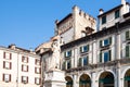 Statue Bell`Italia on Piazza Loggia in Brescia