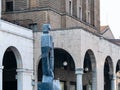 Statue di Paladino on Piazza della Vittoria