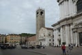 Square near Cathedral, Brescia, Italy