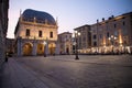 Brescia, the Loggia on the Piazza della Loggia square. City landmark. Lombardy, Italy