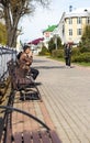 Brest, Belarus - 03.03.2024 - Streets of the city. Outdoors