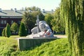 Brest Fortress. Sculptural composition Royalty Free Stock Photo