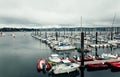 Brest, France 31 May 2018 Panoramic outdoor view of sete marina Royalty Free Stock Photo