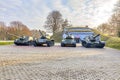 Armored vehicles on the territory of the Brest Fortress Royalty Free Stock Photo