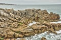 Bretagne, La Cote Sauvage in Batz sur Mer