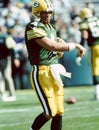 Brett Favre Green Bay Packers Royalty Free Stock Photo