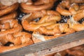 Bretzel, traditional German bread Royalty Free Stock Photo