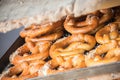 Bretzel, traditional German bread Royalty Free Stock Photo