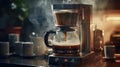 brew drip coffee maker Royalty Free Stock Photo